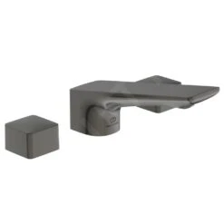 Ideal Standard Conca Tap - Wastafelkraan, 3-gats, Met Afvoergarnituur, Magnetic Grey BC759A5