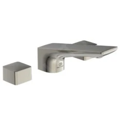 Ideal Standard Conca Tap - Wastafelkraan, 3-gats, Met Afvoergarnituur, Silver Storm BC759GN
