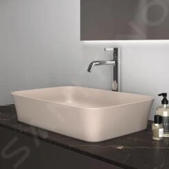 Ideal Standard Ipalyss - Opbouw Wastafel, 550x380 Mm, Zonder Overloop, Mink E2076V8 -Ideal Standard Verkoopwinkel 685898a77fb05677c0e28121