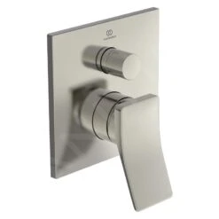 Ideal Standard Conca Tap - Inbouw Mengkraan, Voor 2 Functies, Silver Storm A7374GN