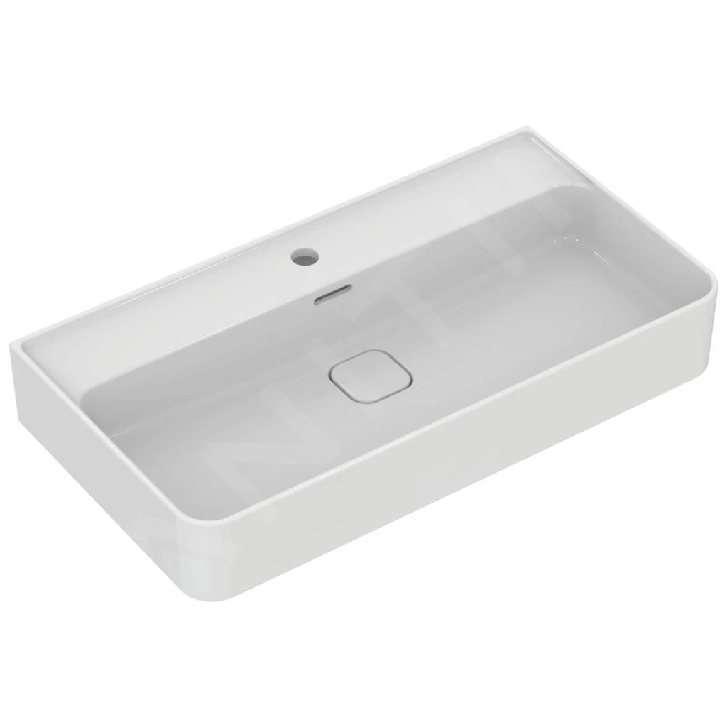 Ideal Standard Strada II - Wastafel 800x430 Mm, Met Overloop, Met Kraangat, Wit T300101 1 Ideal Standard Strada II - Wastafel 800x430 Mm, Met Overloop, Met Kraangat, Wit T300101