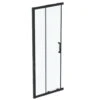 Ideal Standard Connect 2 - Schuif Douchedeur, 2-delig, 800 Mm, Zwart/helder Glas K9259V3