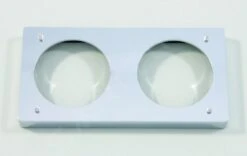 Ideal Standard Archimodule - Opvulring Voor 2-gats Rozet (83 X 166 Mm) (10 Mm), Chroom A963765AA