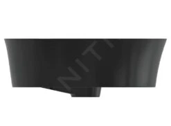 Ideal Standard Ipalyss - Opbouw Wastafel, Diameter 400 Mm, Met Overloop, Mat Zwart E1413V3 -Ideal Standard Verkoopwinkel 6f489478256350995be4451f