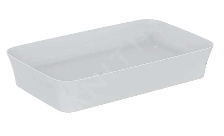 Ideal Standard Ipalyss - Opbouwwastafel, 650x400 Mm, Zonder Overloop, Ideal Plus, Wit E1886MA 1 Ideal Standard Ipalyss - Opbouwwastafel, 650x400 Mm, Zonder Overloop, Ideal Plus, Wit E1886MA