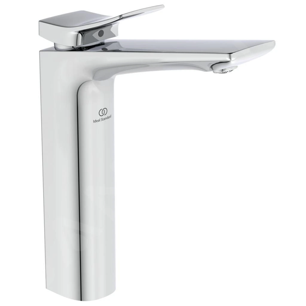 Ideal Standard Conca Tap - Wastafelkraan Met Waste, Chroom BC757AA 1 Ideal Standard Conca Tap - Wastafelkraan Met Waste, Chroom BC757AA