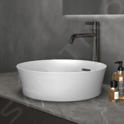 Ideal Standard Ipalyss - Opbouw Wastafel, Diameter 400 Mm, Met Overloop, Mat Wit E1413V1 -Ideal Standard Verkoopwinkel 746c0e9134eb409fbbf84e12