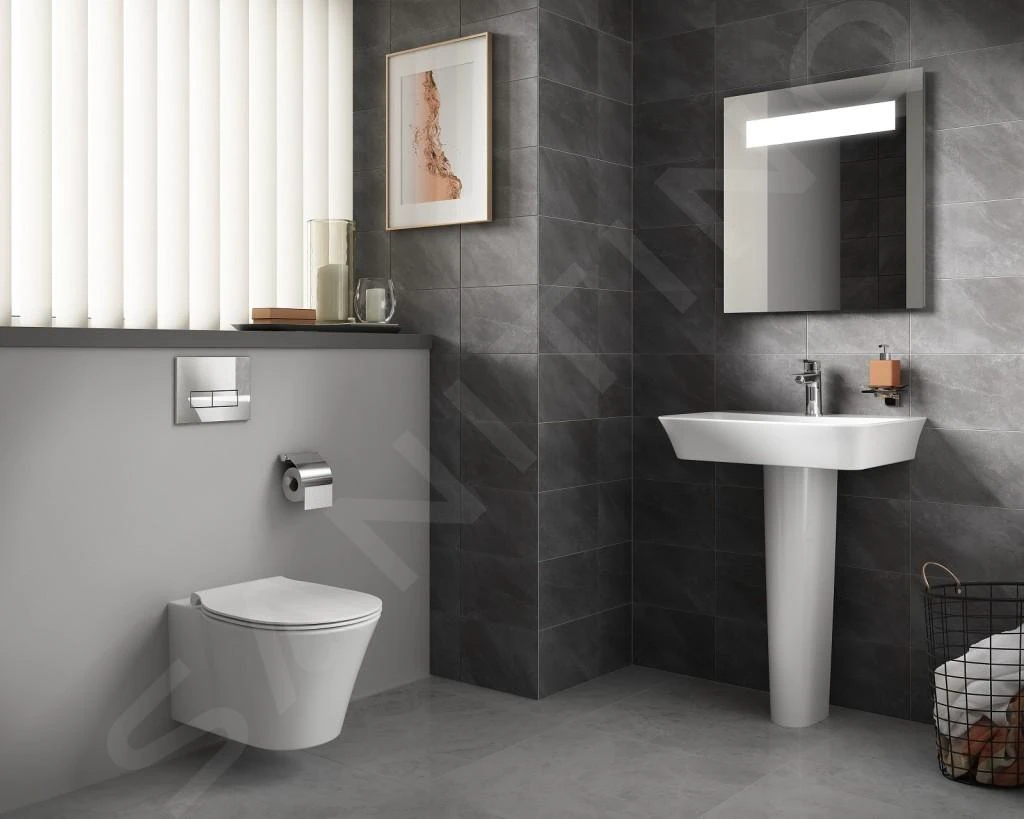Ideal Standard Connect Air - Hangend Toilet, Aquablade, Wit E005401 7 Ideal Standard Connect Air - Hangend Toilet, Aquablade, Wit E005401 - Afbeelding 7