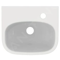 Ideal Standard I.Life A - Fontein 350x300 Mm, Met Overloop, Kraangat Rechts, Wit T471001 -Ideal Standard Verkoopwinkel 77ece2e2559e64d4080ba6da