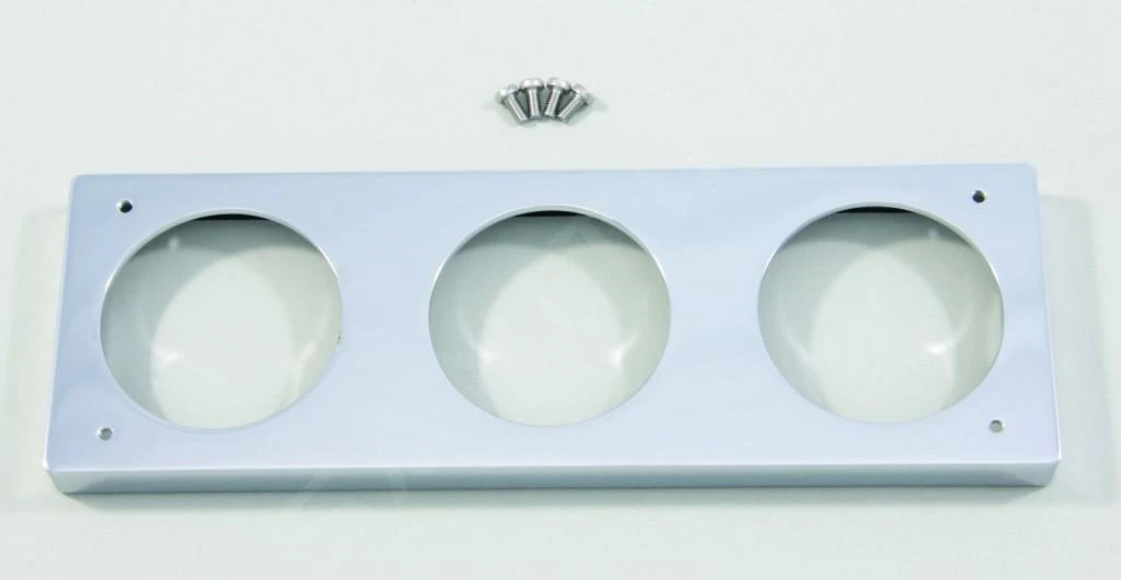 Ideal Standard Archimodule - Opvulring Voor 3-gats Rozet (83 X 249 Mm) (10 Mm), Chroom A963766AA 1 Ideal Standard Archimodule - Opvulring Voor 3-gats Rozet (83 X 249 Mm) (10 Mm), Chroom A963766AA