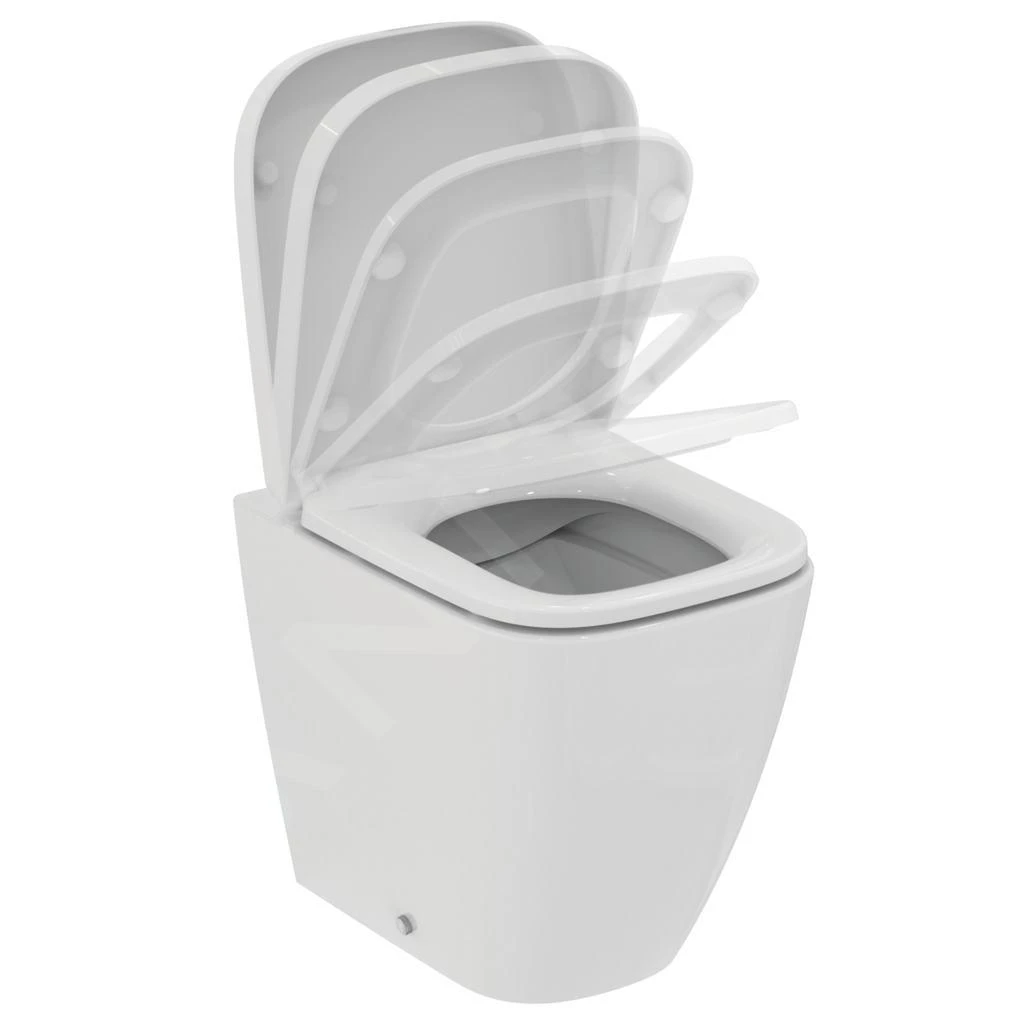 Ideal Standard I.Life S - Staande WC RL+, Rimless, Wit T459401 4 Ideal Standard I.Life S - Staande WC RL+, Rimless, Wit T459401 - Afbeelding 4