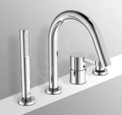 Ideal Standard Joy - Badkraan Voor Badrandmontage, 4-gats, Chroom BC789AA 6 Ideal Standard Joy - Badkraan Voor Badrandmontage, 4-gats, Chroom BC789AA -Ideal Standard Verkoopwinkel 7b732c018700133888e91146 1