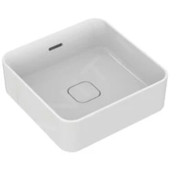 Ideal Standard Strada II - Wastafel Met Overloop 400x400 Mm, Met Ideal Plus, Wit T2963MA