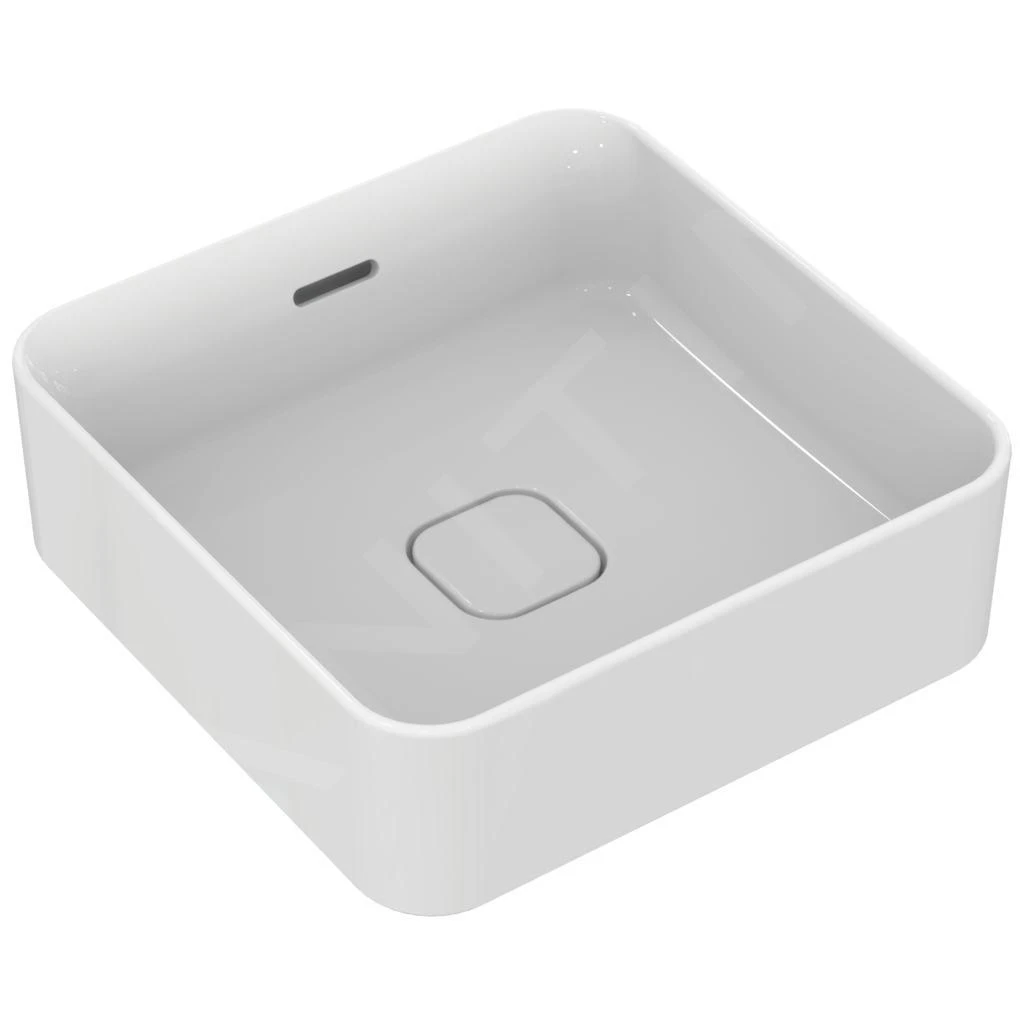 Ideal Standard Strada II - Wastafel Met Overloop 400x400 Mm, Met Ideal Plus, Wit T2963MA 1 Ideal Standard Strada II - Wastafel Met Overloop 400x400 Mm, Met Ideal Plus, Wit T2963MA
