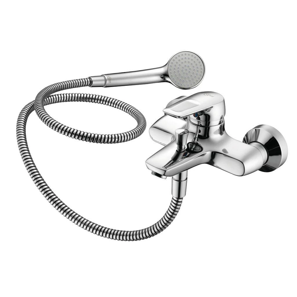 Ideal Standard CeraMix Blue - Badkraan, Met Accessoires, Chroom B9491AA 1 Ideal Standard CeraMix Blue - Badkraan, Met Accessoires, Chroom B9491AA