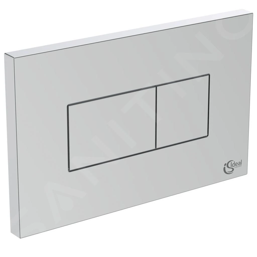 Ideal Standard Solea - Solea P2 Bedieningsplaat, Mat Chroom R0110JG 1 Ideal Standard Solea - Solea P2 Bedieningsplaat, Mat Chroom R0110JG