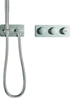 Ideal Standard Archimodule - Doucheset Met Inbouwthermostaat, 1jet, Chroom A1553AA