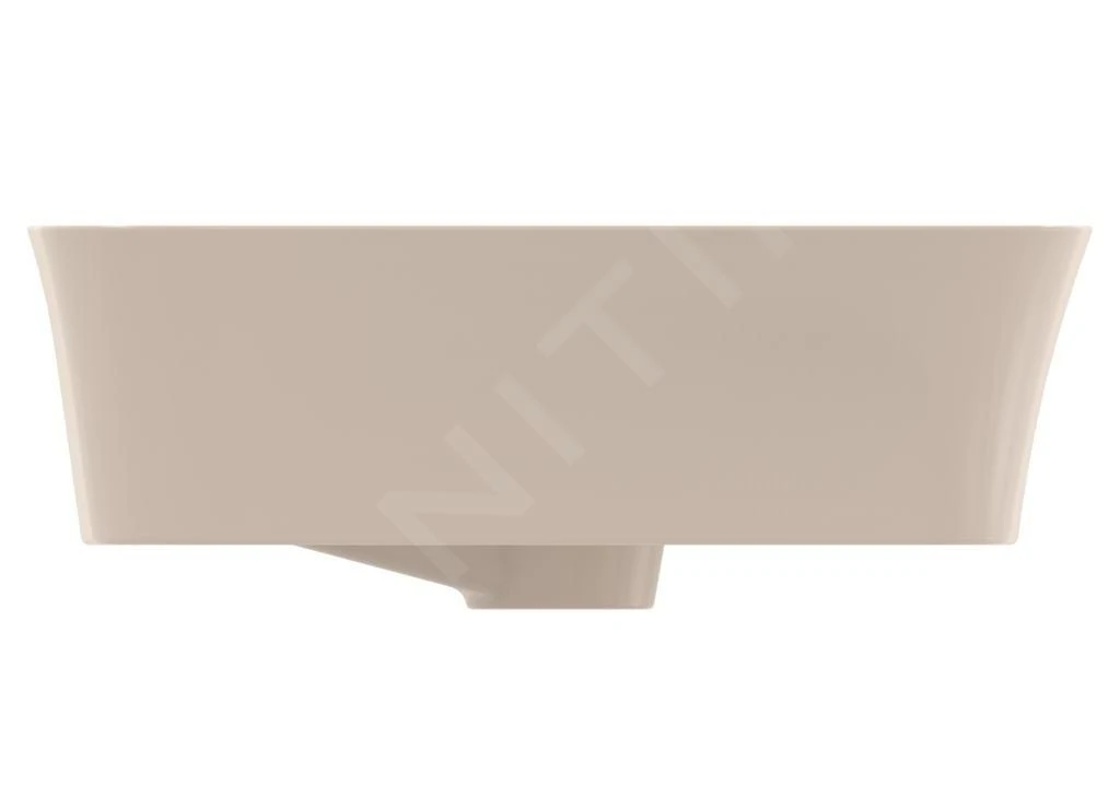 Ideal Standard Ipalyss - Opbouw Wastafel, 650x400 Mm, Met Overloop, Mink E1887V8 4 Ideal Standard Ipalyss - Opbouw Wastafel, 650x400 Mm, Met Overloop, Mink E1887V8 - Afbeelding 4