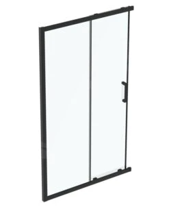Ideal Standard Connect 2 - Schuif Douchedeur, 2-delig, 1200 Mm, Zwart/helder Glas K9264V3