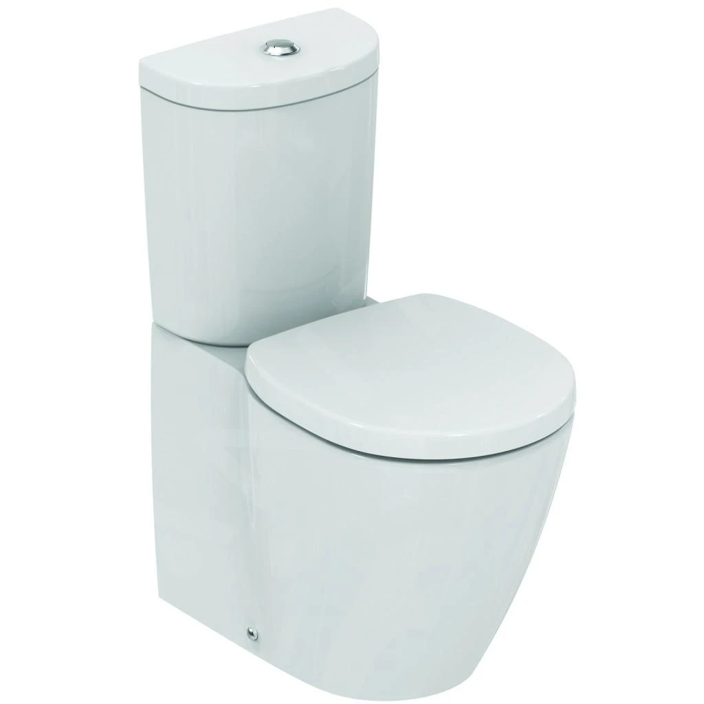 Ideal Standard Connect Space - Duoblok Pot Met Kap, Onder-/achterafvoer, Wit E118601 3 Ideal Standard Connect Space - Duoblok Pot Met Kap, Onder-/achterafvoer, Wit E118601 - Afbeelding 3