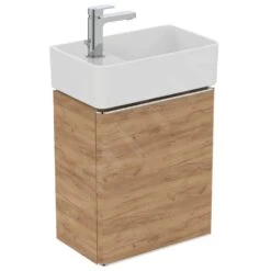 Ideal Standard Strada II - Fontein 450x270 Mm, Met Overloop, Met Kraangat Links, Wit T299501 -Ideal Standard Verkoopwinkel 936b92c817a8b81aa48d97ee