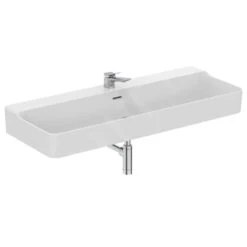 Ideal Standard Conca Ceram - Wastafel 1200x450 Mm, Met Overloop, Met Kraangat, Wit T369401 -Ideal Standard Verkoopwinkel 9553b32096fa7ffa3f9947b6