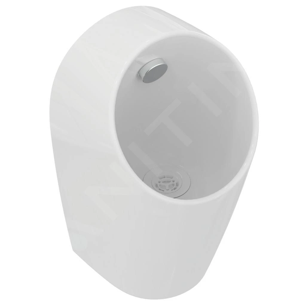 Ideal Standard Sphero - Urinoir, Met Achteraansluiting, Rimless, Wit E183101 3 Ideal Standard Sphero - Urinoir, Met Achteraansluiting, Rimless, Wit E183101 - Afbeelding 3