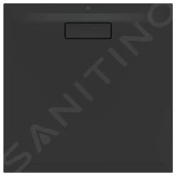 Ideal Standard Ultra Flat New - Douchebak 800x800 Mm, Zwart T4466V3