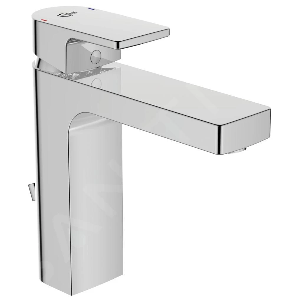 Ideal Standard Edge - Grande Wastafelkraan, Met Waste, Chroom A7109AA 1 Ideal Standard Edge - Grande Wastafelkraan, Met Waste, Chroom A7109AA