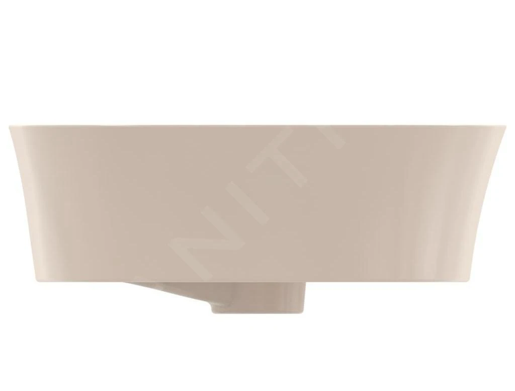 Ideal Standard Ipalyss - Opbouw Wastafel, 600x380 Mm, Met Overloop, Mink E1397V8 3 Ideal Standard Ipalyss - Opbouw Wastafel, 600x380 Mm, Met Overloop, Mink E1397V8 - Afbeelding 3