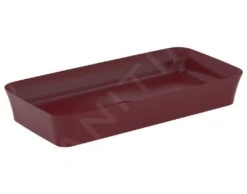 Ideal Standard Ipalyss - Opbouw Wastafel, 800x400 Mm, Zonder Overloop, Pomegranate E1391V6