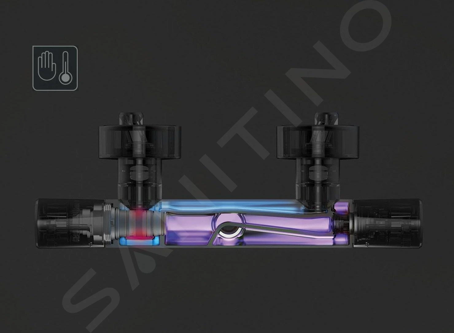 Ideal Standard Conca Tap - Wastafelkraan, Silver Storm BC754GN 4 Ideal Standard Conca Tap - Wastafelkraan, Silver Storm BC754GN - Afbeelding 4