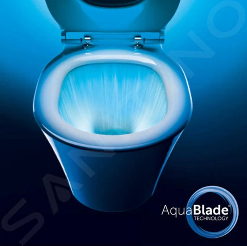 Ideal Standard Strada II - Staand Toilet Met Wc Bril SoftClose, AquaBlade, Wit T359801 5 Ideal Standard Strada II - Staand Toilet Met Wc Bril SoftClose, AquaBlade, Wit T359801 - Afbeelding 5