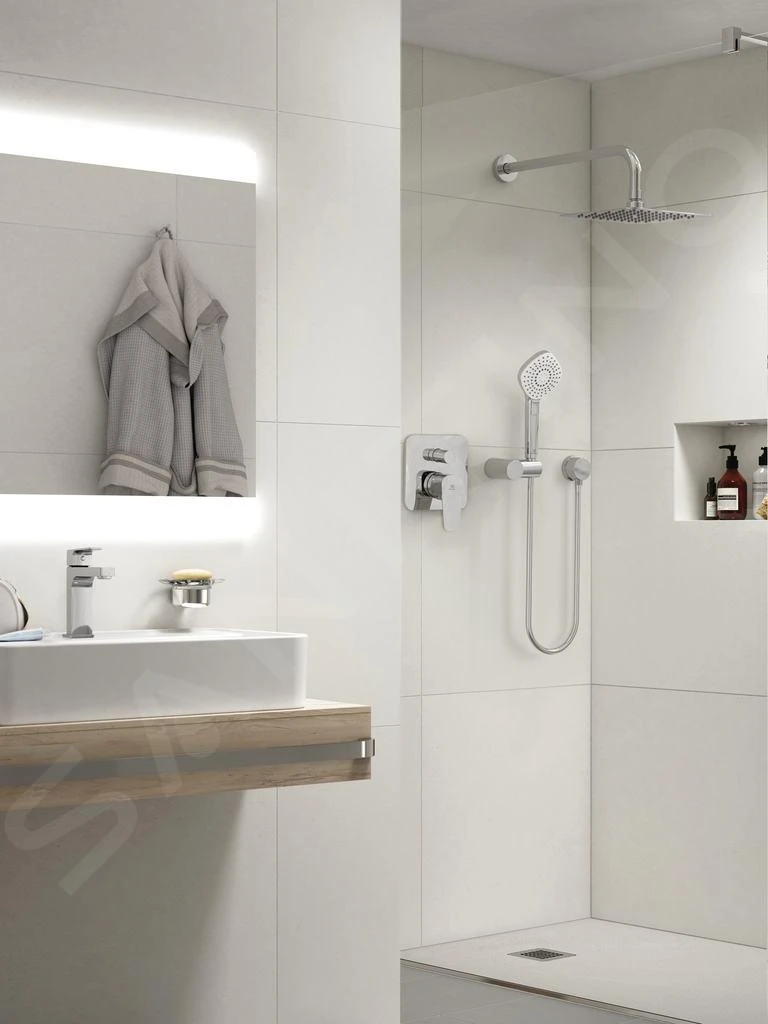 Ideal Standard Idealrain Evo Jet - Doucheset Met Handdouche, 3-jets, Douchehouder En Doucheslang, Chroom B2619AA 4 Ideal Standard Idealrain Evo Jet - Doucheset Met Handdouche, 3-jets, Douchehouder En Doucheslang, Chroom B2619AA - Afbeelding 4