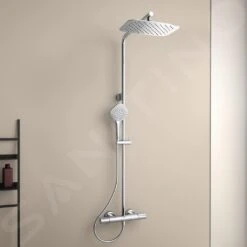 Ideal Standard CeraTherm - Doucheset Met Thermostaat, 300x200 Mm, 3jets, Chroom A7705AA -Ideal Standard Verkoopwinkel a3674bf438b62119f7930fbc