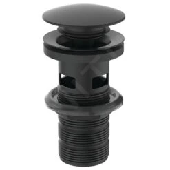 Ideal Standard Toebehoren - Click-Clack Afvoerplug, Zwart E1482XG