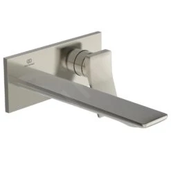 Ideal Standard Conca Tap - Inbouw Wastafelkraan, Uitloop 220 Mm, Silver Storm A7372GN