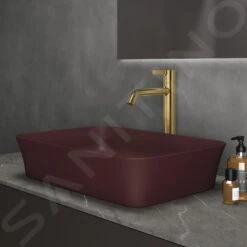 Ideal Standard Ipalyss - Opbouw Wastafel, 550x380 Mm, Zonder Overloop, Pomegranate E2076V6 9 Ideal Standard Ipalyss - Opbouw Wastafel, 550x380 Mm, Zonder Overloop, Pomegranate E2076V6 -Ideal Standard Verkoopwinkel a54c3c978aebda32e2b5bb34