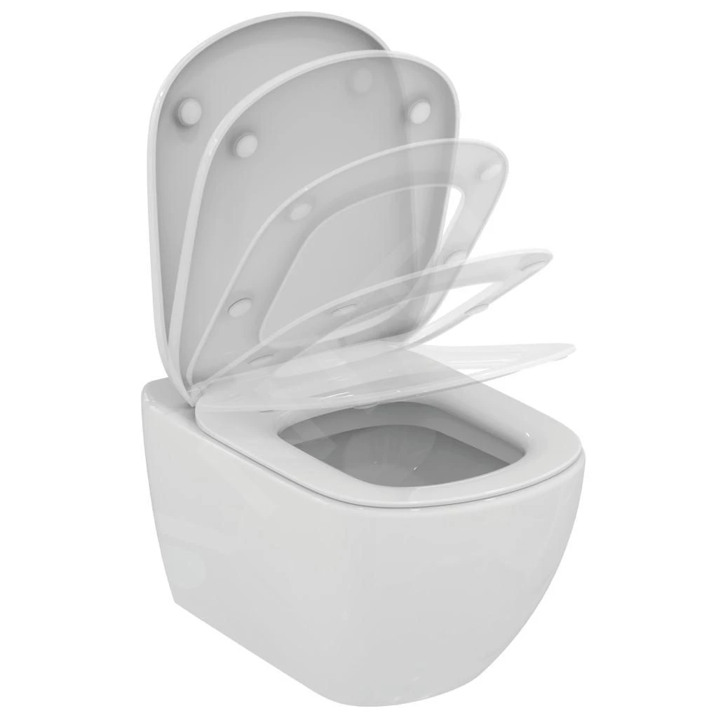 Ideal Standard Tesi - Hangend Toilet, Wit T007801 5 Ideal Standard Tesi - Hangend Toilet, Wit T007801 - Afbeelding 5