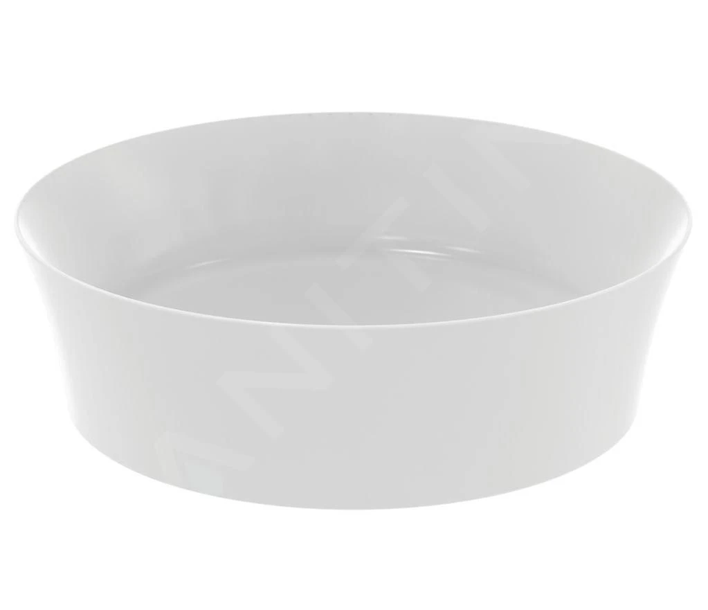 Ideal Standard Ipalyss - Opbouw Wastafel, Diameter 400 Mm, Zonder Overloop, Mat Wit E1398V1 1 Ideal Standard Ipalyss - Opbouw Wastafel, Diameter 400 Mm, Zonder Overloop, Mat Wit E1398V1