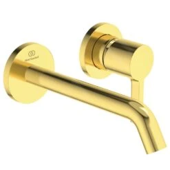 Ideal Standard Joy - Inbouw Wastafelkraan, Uitloop 180 Mm, 2-gats, Brushed Gold A7378A2