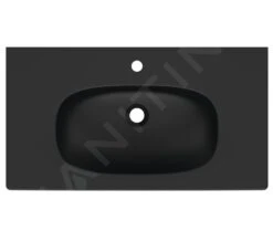 Ideal Standard Tesi - Meubelwastafel 825x450 Mm, Met Overloop, Kraangat, Zwart T3509V3 -Ideal Standard Verkoopwinkel b3eecebb0aa4e3c56ed68f94