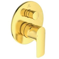 Ideal Standard Connect Air - Inbouw Badkraan, Voor 2 Functies, Brushed Gold A7035A2
