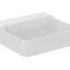 Ideal Standard Conca Ceram - Opbouw Wastafel 500x450 Mm, Zonder Overloop, Zonder Kraangat, Wit T381701