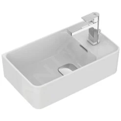 Ideal Standard Strada II - Fontein 450x270 Mm, Met Overloop, Kraangat Rechts, Wit T299401 -Ideal Standard Verkoopwinkel b7b1ade3aead6cae532e7dee 1