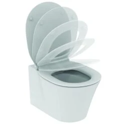 Ideal Standard Connect Air - Hangend Toilet, Rimless, Met Ideal Plus, Wit E0155MA -Ideal Standard Verkoopwinkel bb8659cf046ba9c01c82d16c