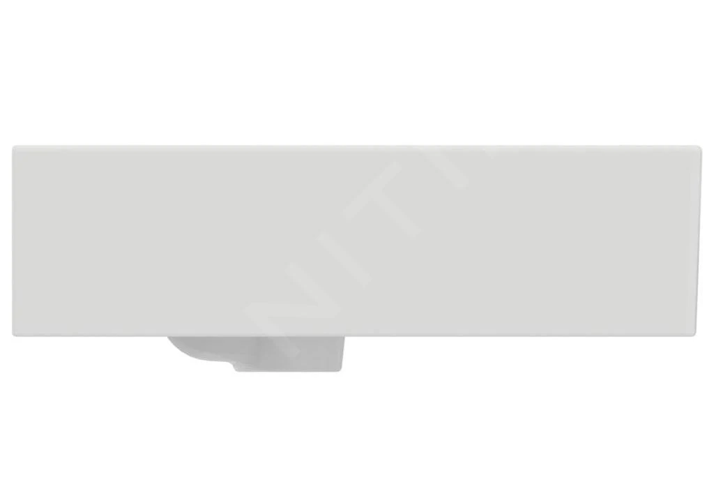Ideal Standard Extra - Wastafel 1000x450 Mm, Met Overloop, Met Kraangat, Wit T373001 3 Ideal Standard Extra - Wastafel 1000x450 Mm, Met Overloop, Met Kraangat, Wit T373001 - Afbeelding 3
