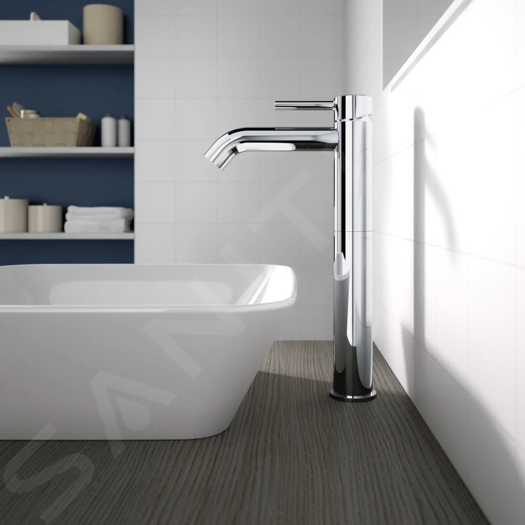 Ideal Standard CeraLine - Wastafelkraan Met Afvoer, Chroom BC194AA 5 Ideal Standard CeraLine - Wastafelkraan Met Afvoer, Chroom BC194AA - Afbeelding 5