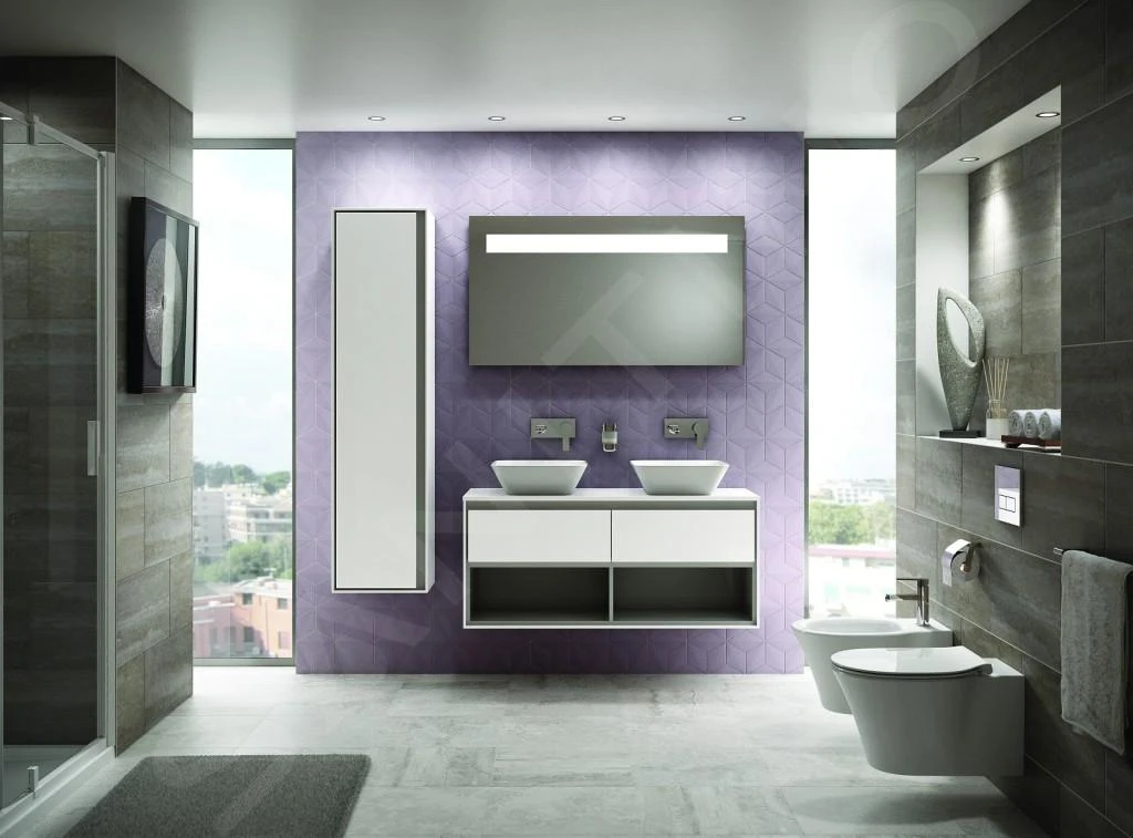 Ideal Standard Connect Air - Hangend Toilet, Aquablade, Wit E005401 10 Ideal Standard Connect Air - Hangend Toilet, Aquablade, Wit E005401 - Afbeelding 10