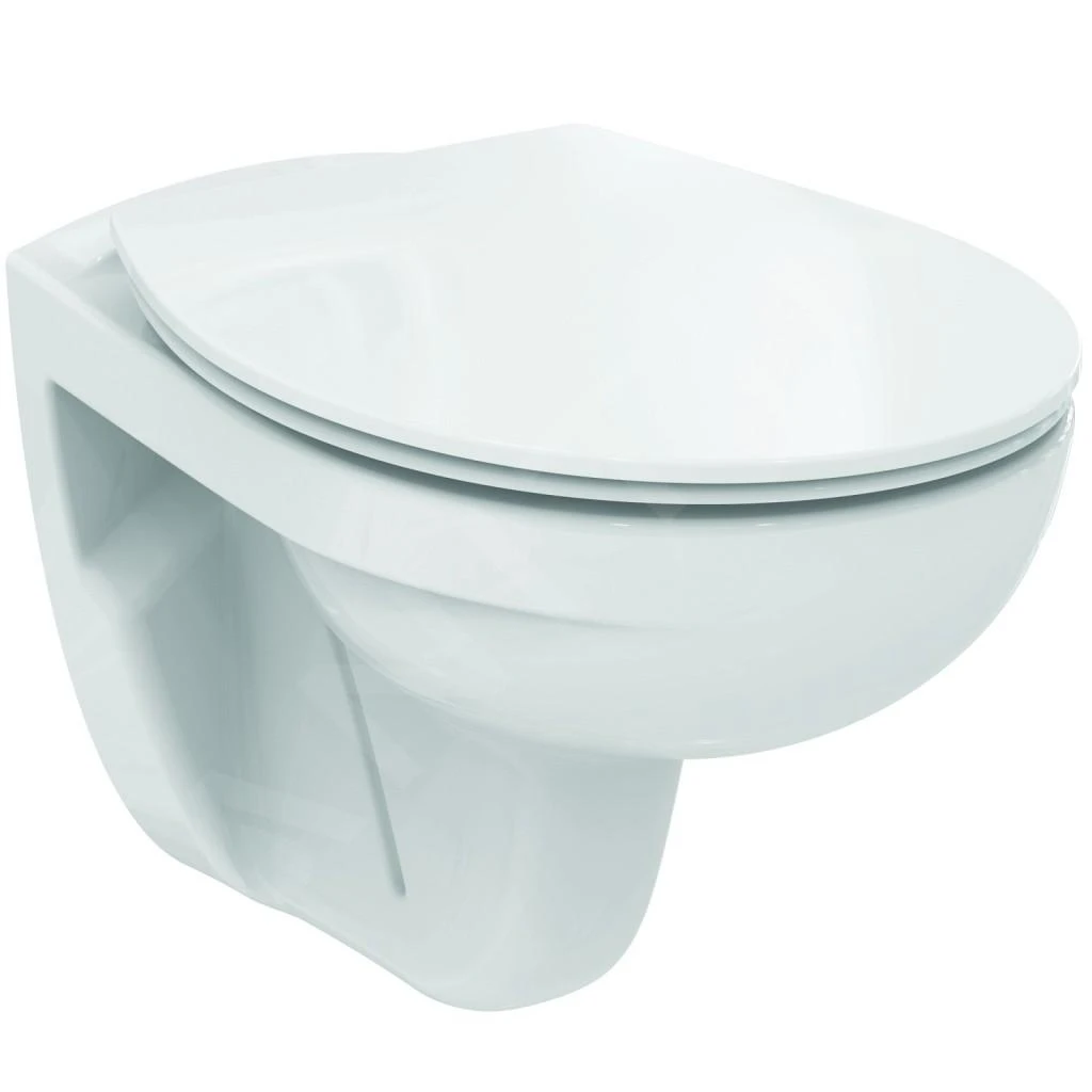 Ideal Standard Eurovit - Hangend Toilet, Wit V390601 3 Ideal Standard Eurovit - Hangend Toilet, Wit V390601 - Afbeelding 3
